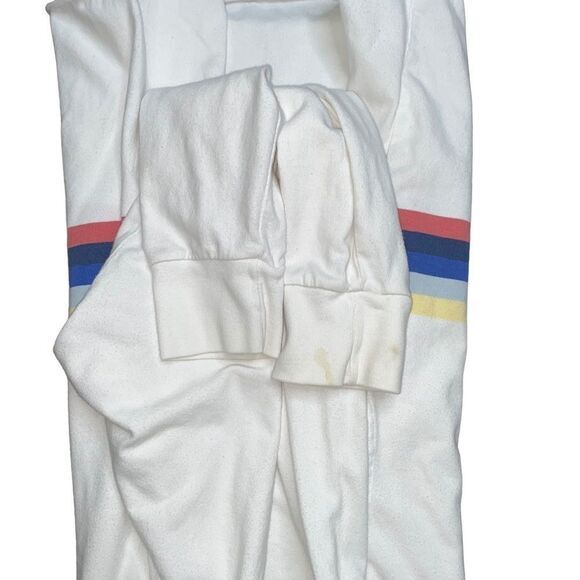 Brandy Melville John Galt Long Sleeve Color Stripe Shirt one size - Picture 4 of 5